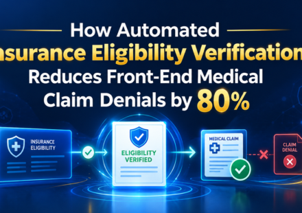 How Automated Insurance Eligibility Verification Reduces Front-End Medical Claim Denials by 80%