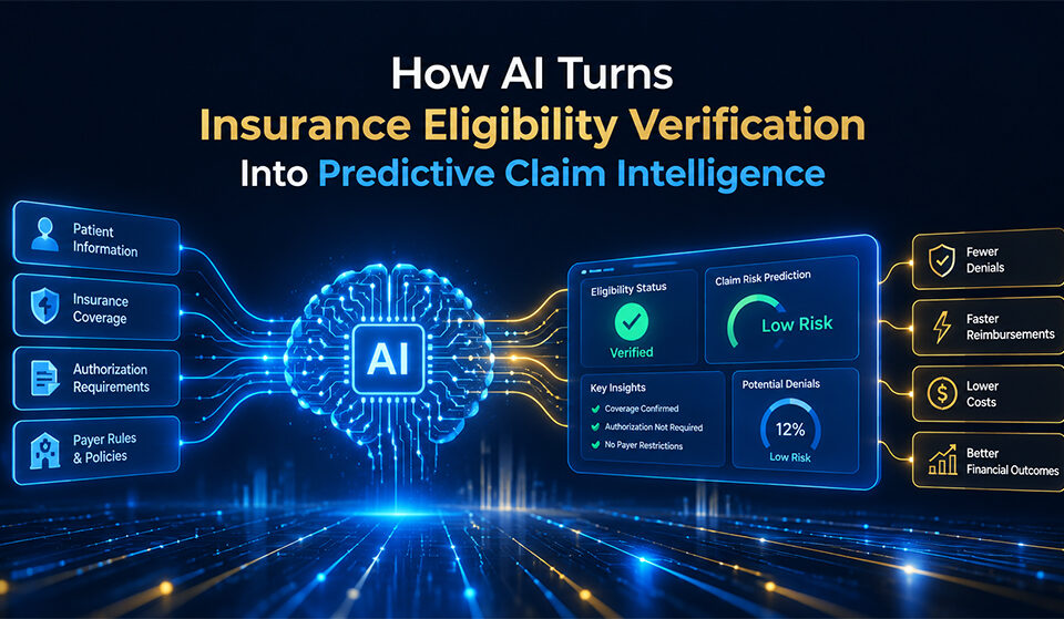 How AI Turns Insurance Eligibility Verification Into Predictive Claim Intelligence How AI Turns Insurance Eligibility Verification Into Predictive Claim Intelligence