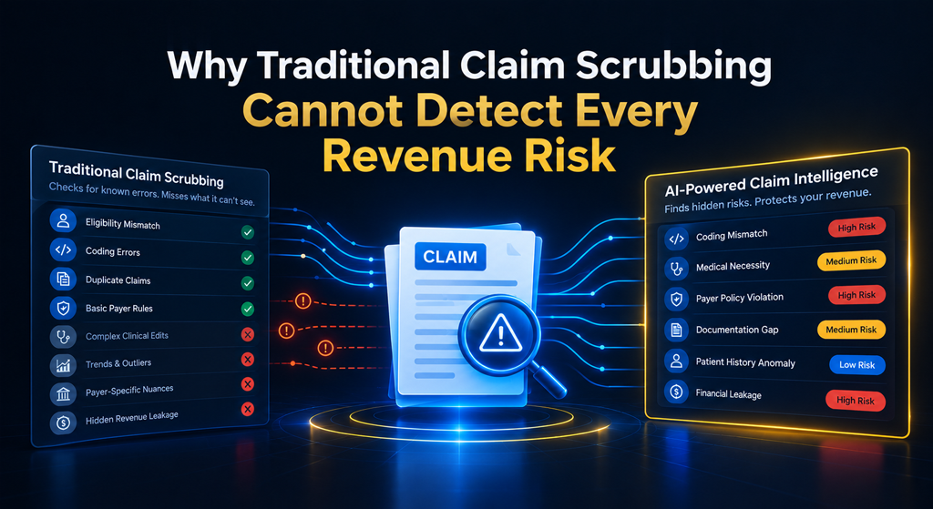 Why Traditional Claim Scrubbing Cannot Detect Every Revenue Risk